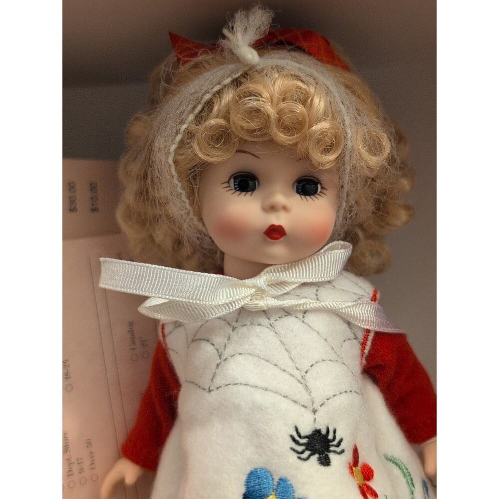 Madame Alexander Itsy Bitsy Spider Doll New Condition In Box #38785 2004